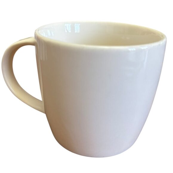 Starbucks 2008 White Ceramic Coffee Cup Mug with Green Mermaid Logo 12 Oz. EUC - Picture 3 of 6